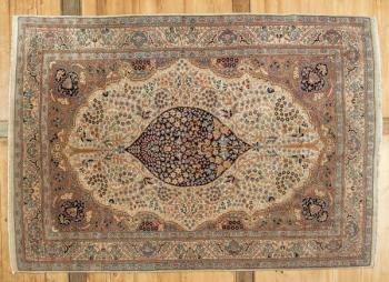 Perský koberec Tabriz Strom Života 212 X 144 cm Perský koberec Tabriz Strom Života 212 X 144 cm