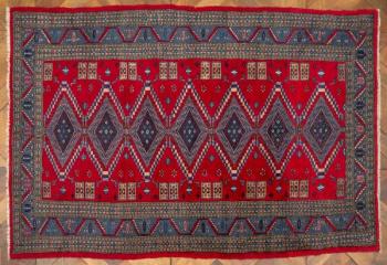 Ručně vázaný Pákistánský koberec Lahore 190 X 126  Ručně vázaný Pákistánský koberec Lahore 190 X 126