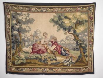 Francouzská Tapiserie / Gobelín z Aubussonu 19. st Francouzská Tapiserie / Gobelín z Aubussonu 19. st