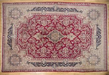 Perský koberec Kerman. Signovaný. 400 X 270 cm